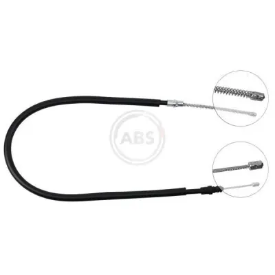 Cable de accionamiento, freno de estacionamiento A.B.S. K10996 Exclusivo